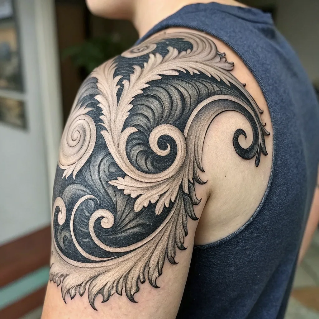 Abstract Tattoo Design